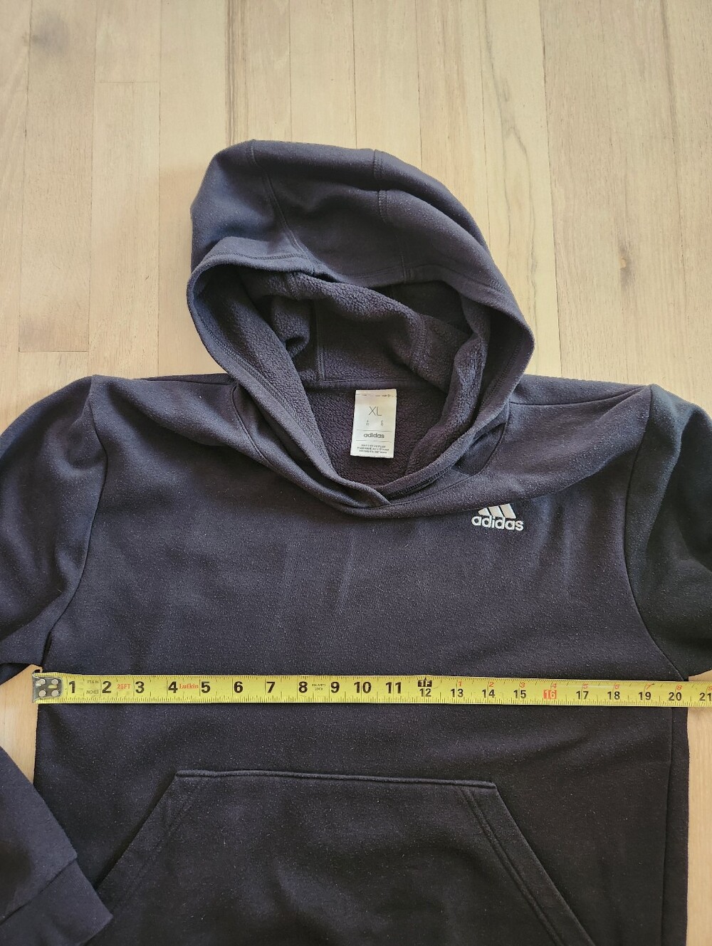 Adidas Essentials Small Logo Feel Cozy Fleece Hoodie And Pants Kids Size XL - Picture 5 of 9